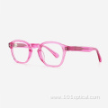 Round Acetate Female Optical Frames 24A3003